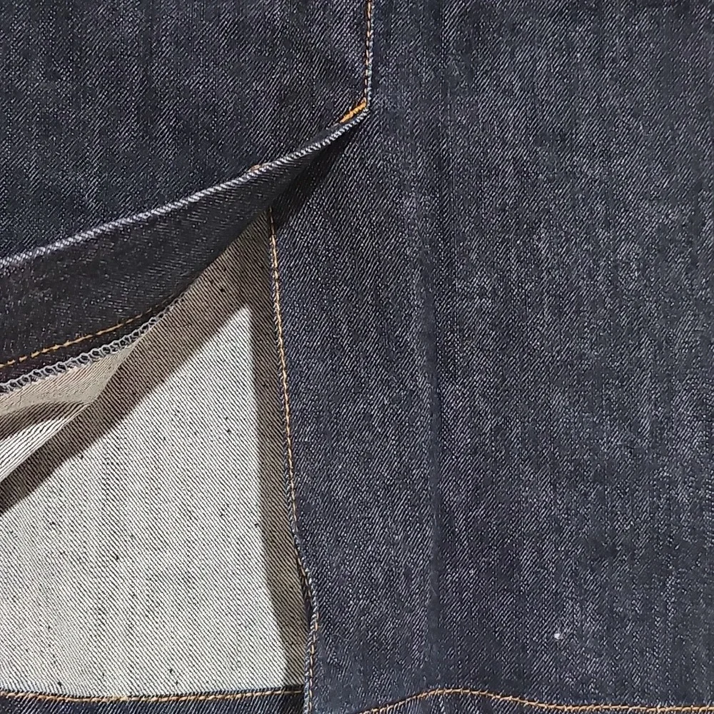 Wet Seal High-Waisted Button-Front Denim Skirt (Size 7) - Picture 5 of 5